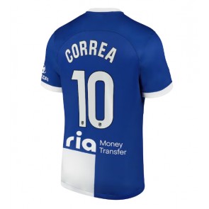 Atletico Madrid Angel Correa #10 Replica Away Stadium Shirt 2023-24 Short Sleeve